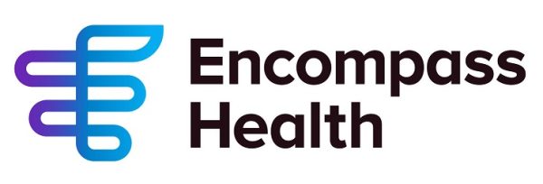 External link to Encompass Health website.